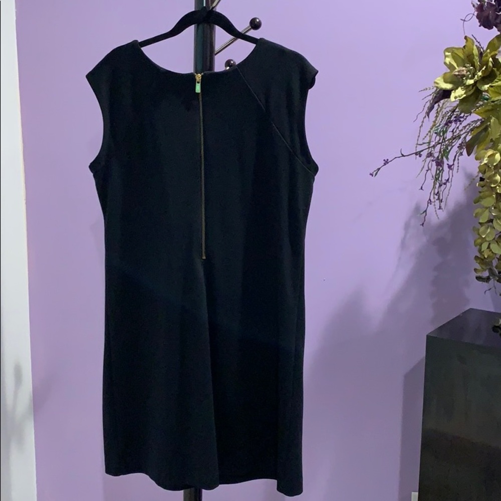 Michael Kors black cap sleeve size 14 dress
